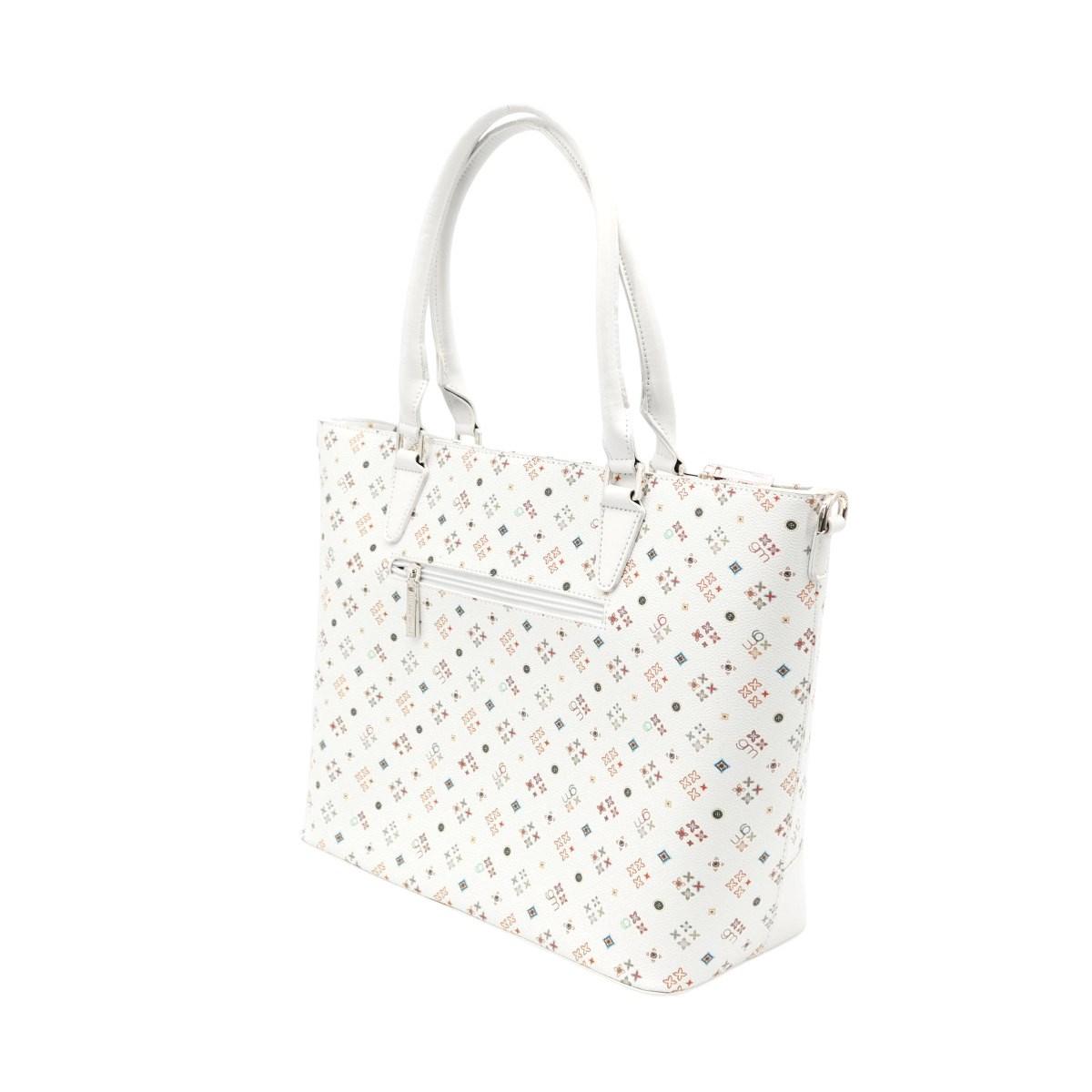 Borsa shopping due manici in ecopelle Gai Mattiolo