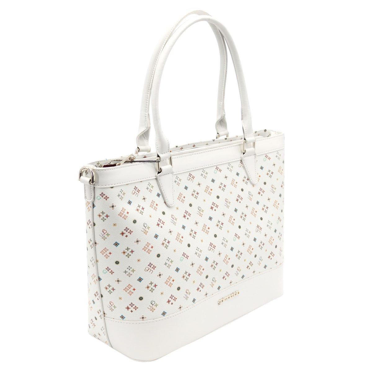 Borsa shopping due manici in ecopelle Gai Mattiolo