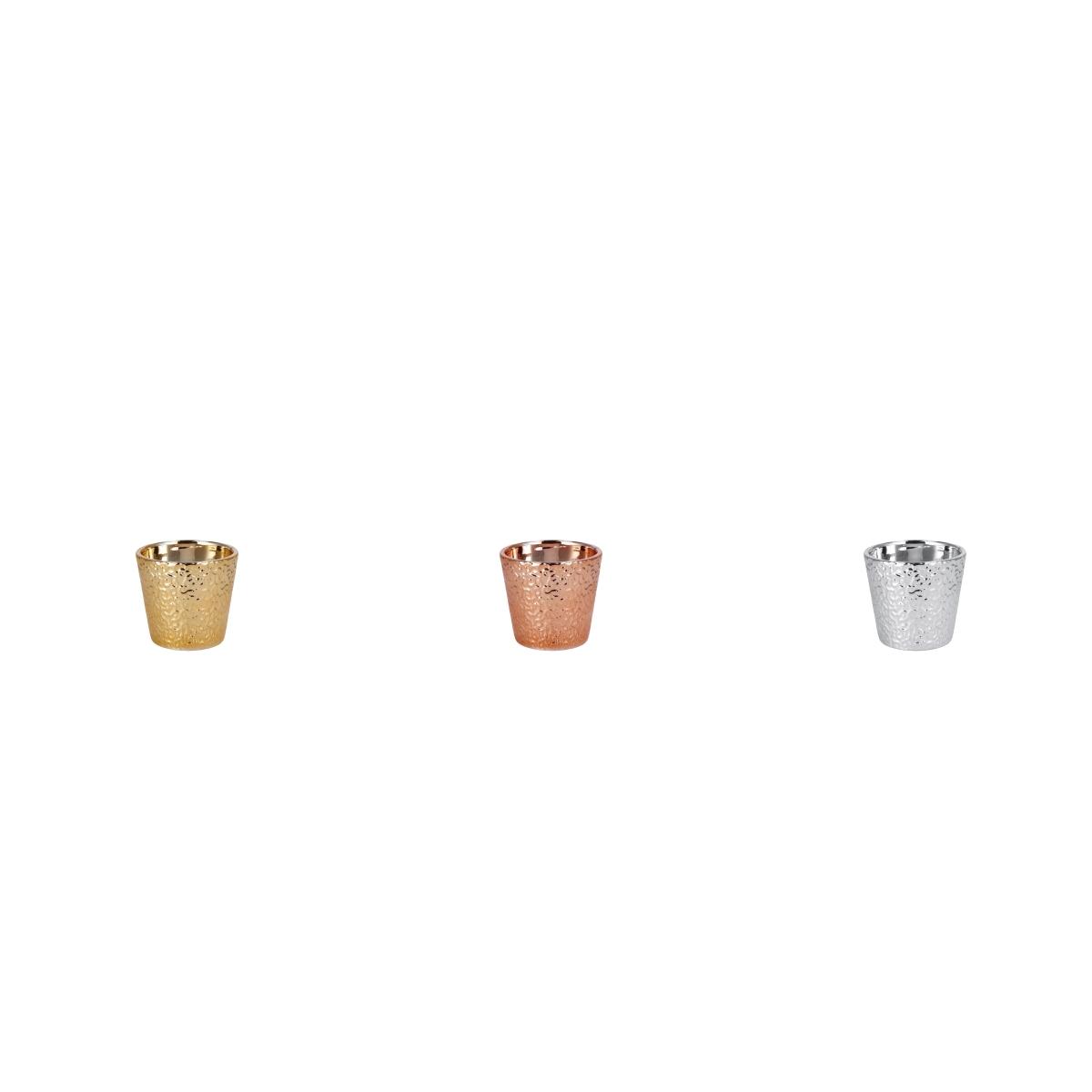 Vaso in ceramica natalizia d7,5xh6 cm