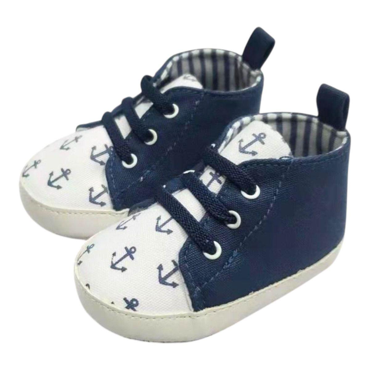 Scarpette tennis alta bimbo doppio colore Graziella