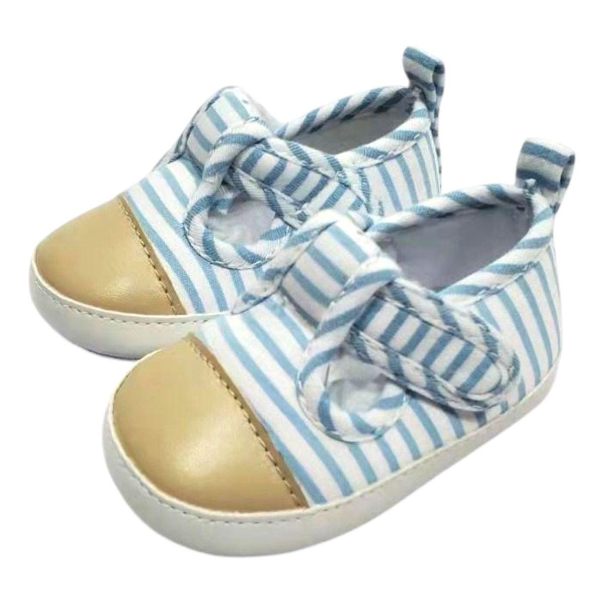 Scarpette sandalo chiuso bimbo tessuto rigato Graziella