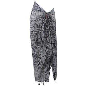 Pareo donna in poliestere 85x180 cm Coveri Collection