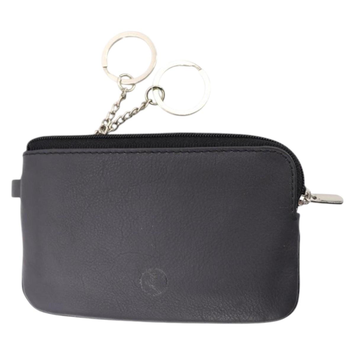 Portachiavi uomo in pelle bustina con cerniera Roncato