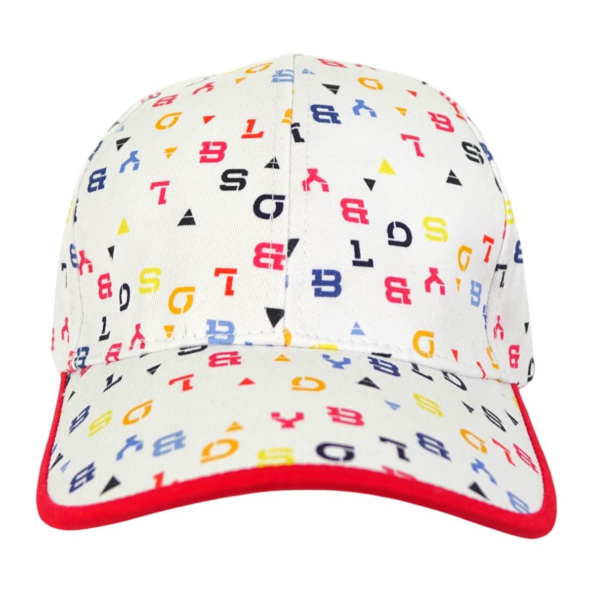 Cappello in tessuto logato con visiera Byblos