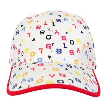 Cappello in tessuto logato con visiera Byblos