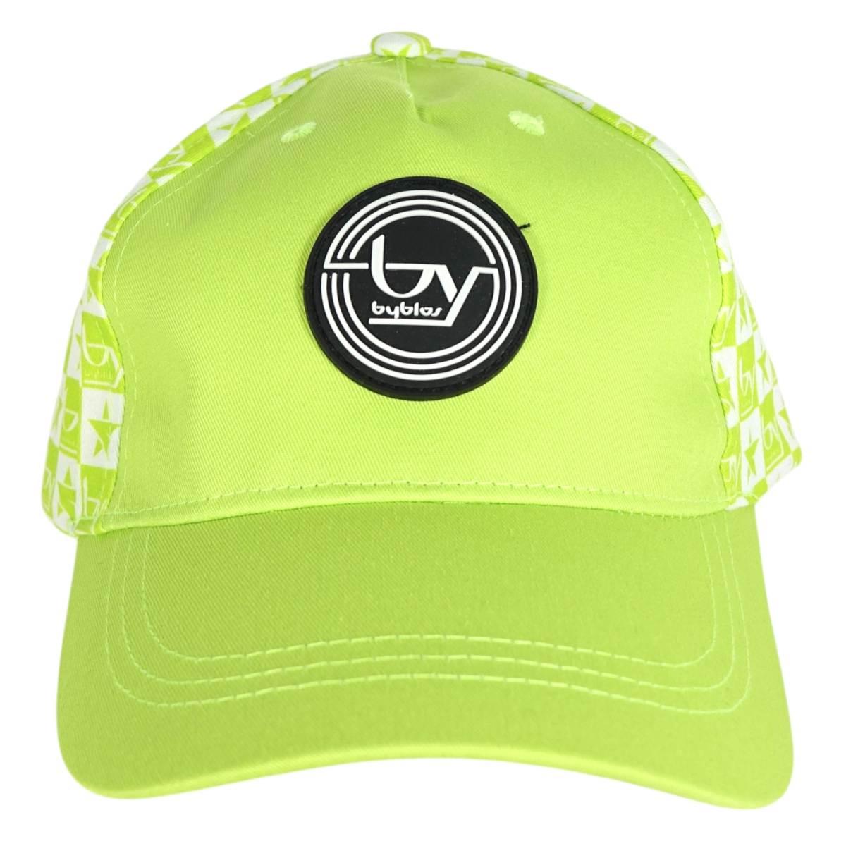 Cappello in tessuto logato con visiera Byblos