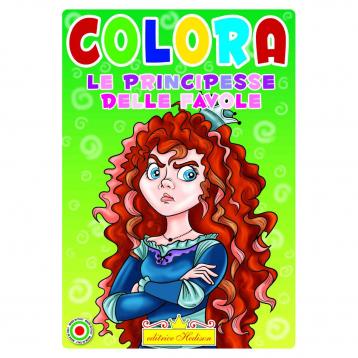 Favola da leggere e colorare le principesse delle favole