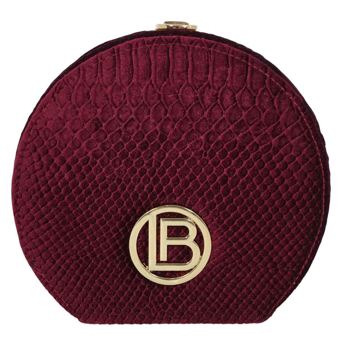 Borsa donna circolare da cerimonia in velluto Laura Biagiotti