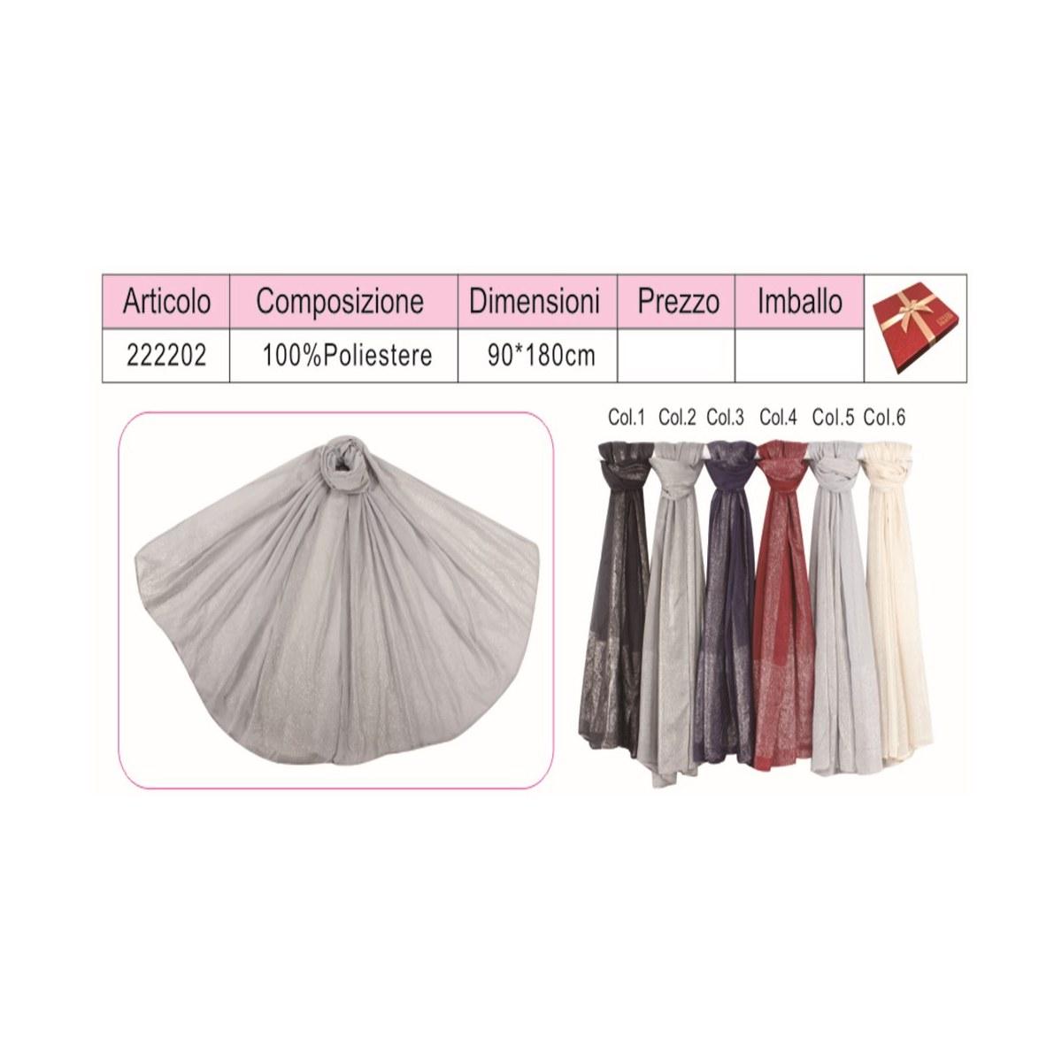 Sciarpa donna in poliestere Coveri Collection