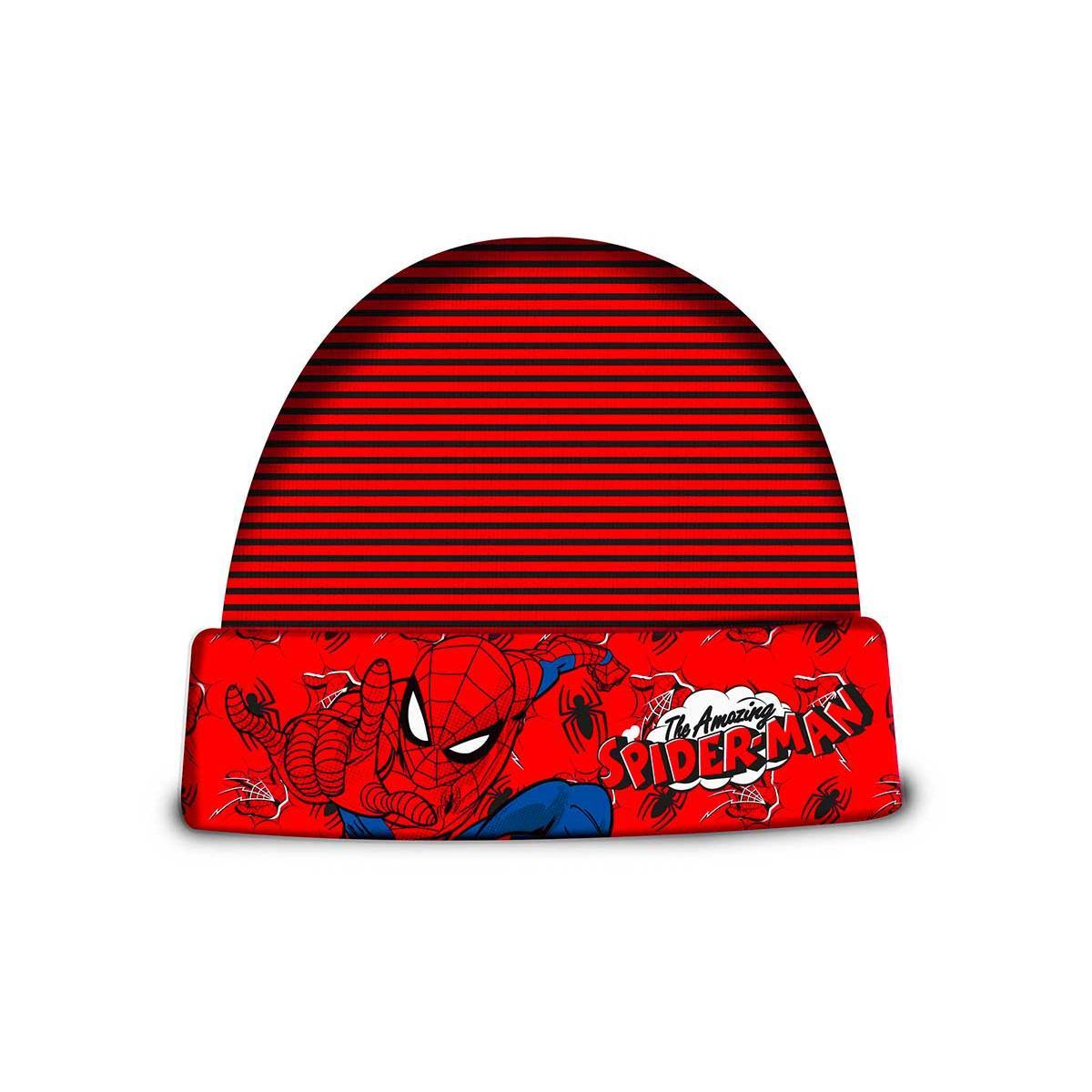 Cappello bimbo con risvolto Spiderman