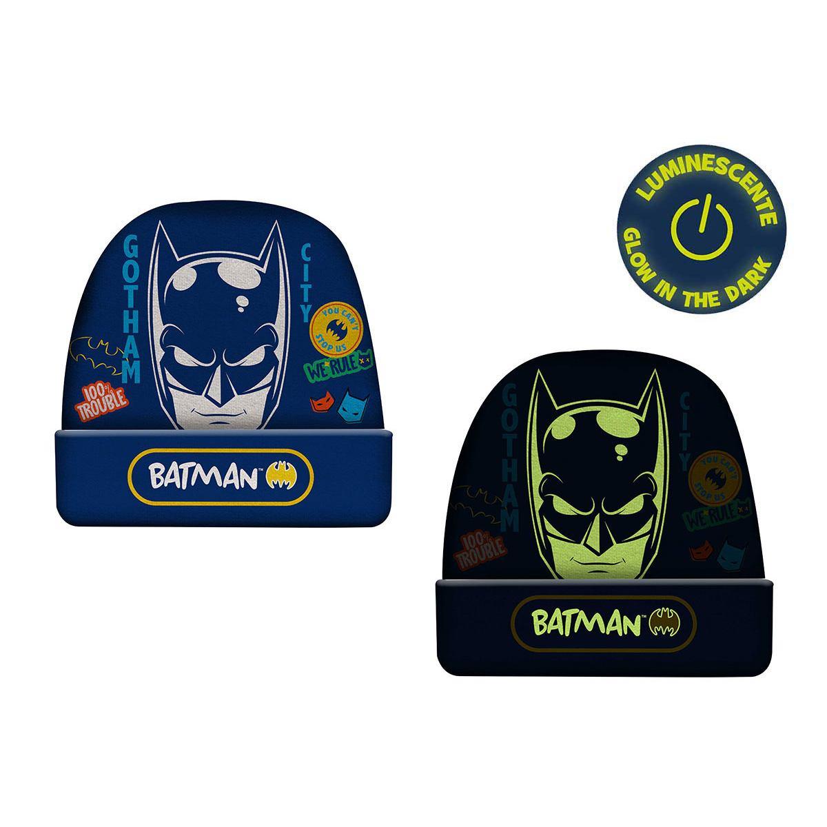 Cappello bimbo risvolto batman