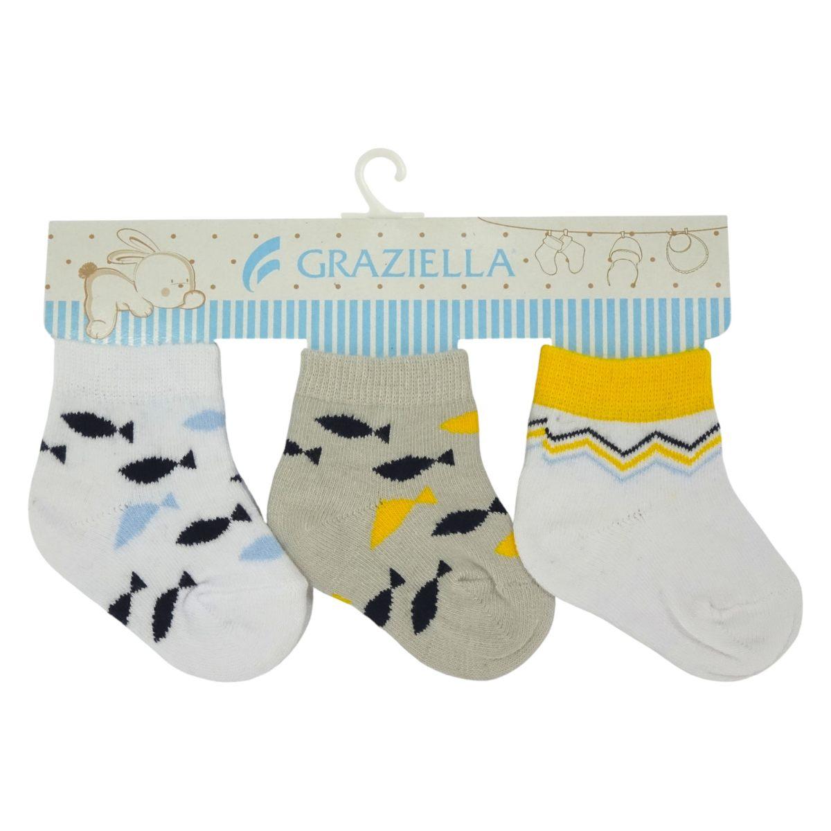 Tris calzini bimbo Graziella