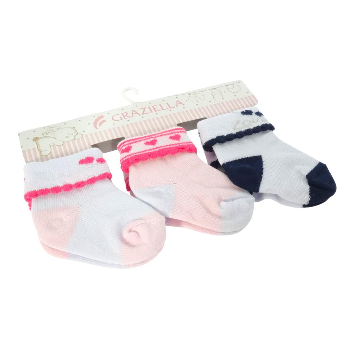 Tris calzini bimba Graziella