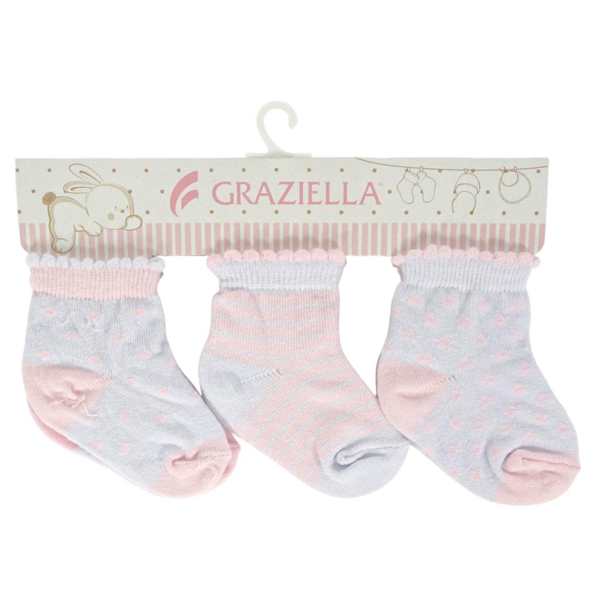 Tris calzini bimba Graziella