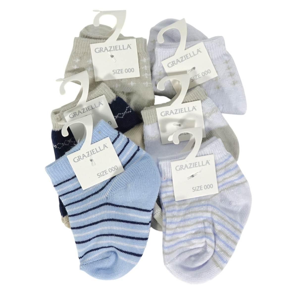 Box 6 paia calzini bimbo Graziella