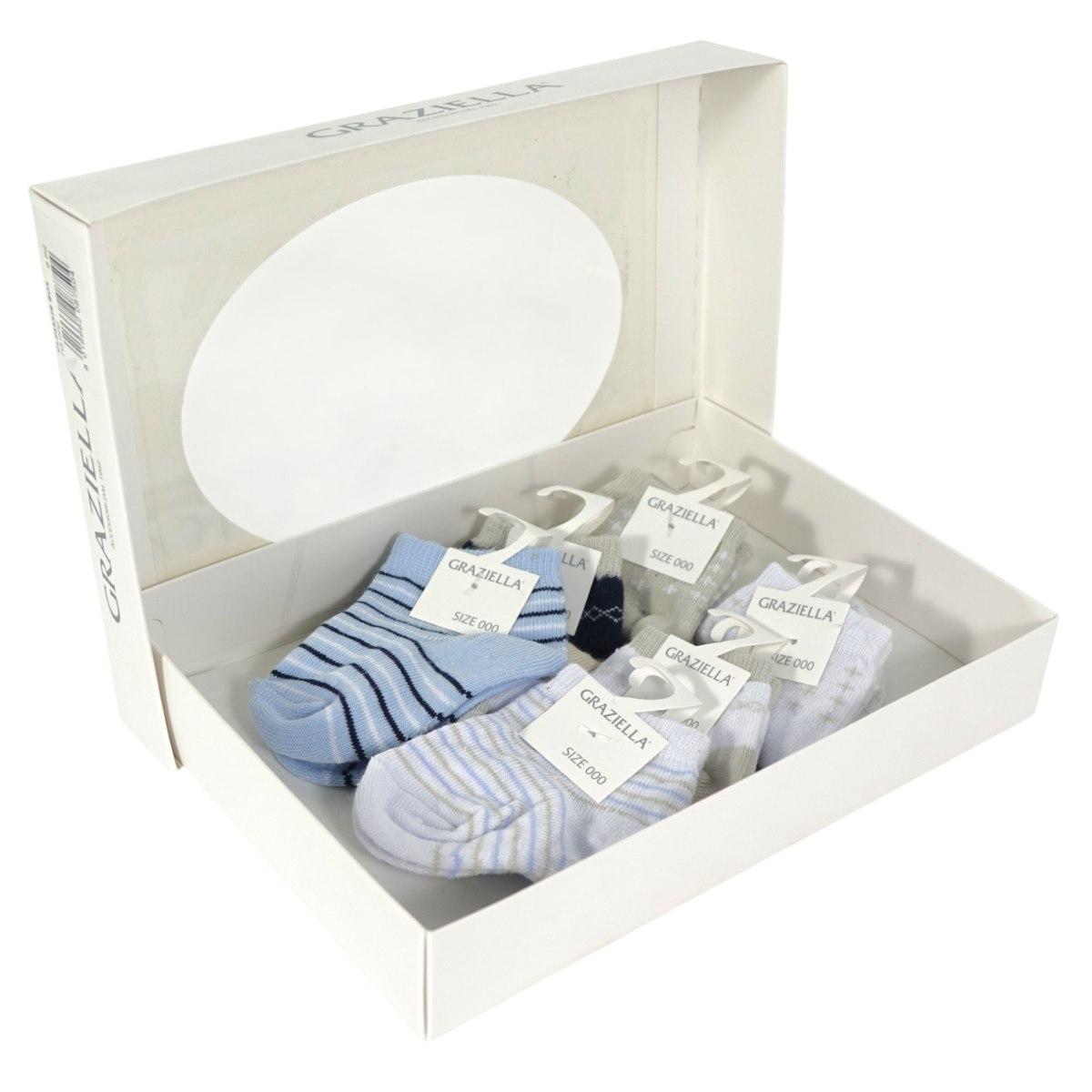 Box 6 paia calzini bimbo Graziella
