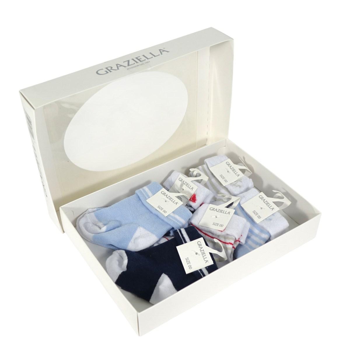 Box 6 paia calzini bimbo Graziella