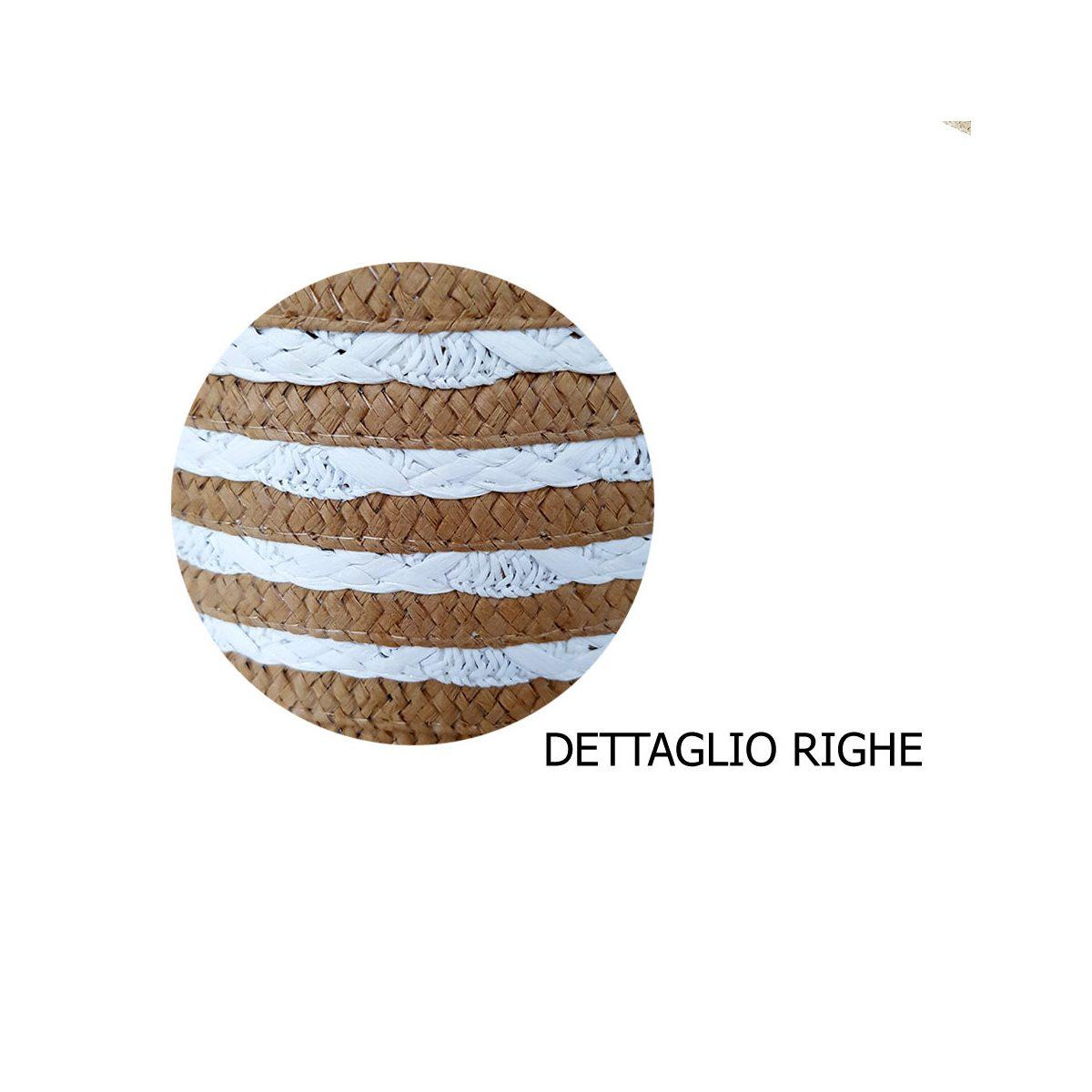 Cappello donna righe Too Chic