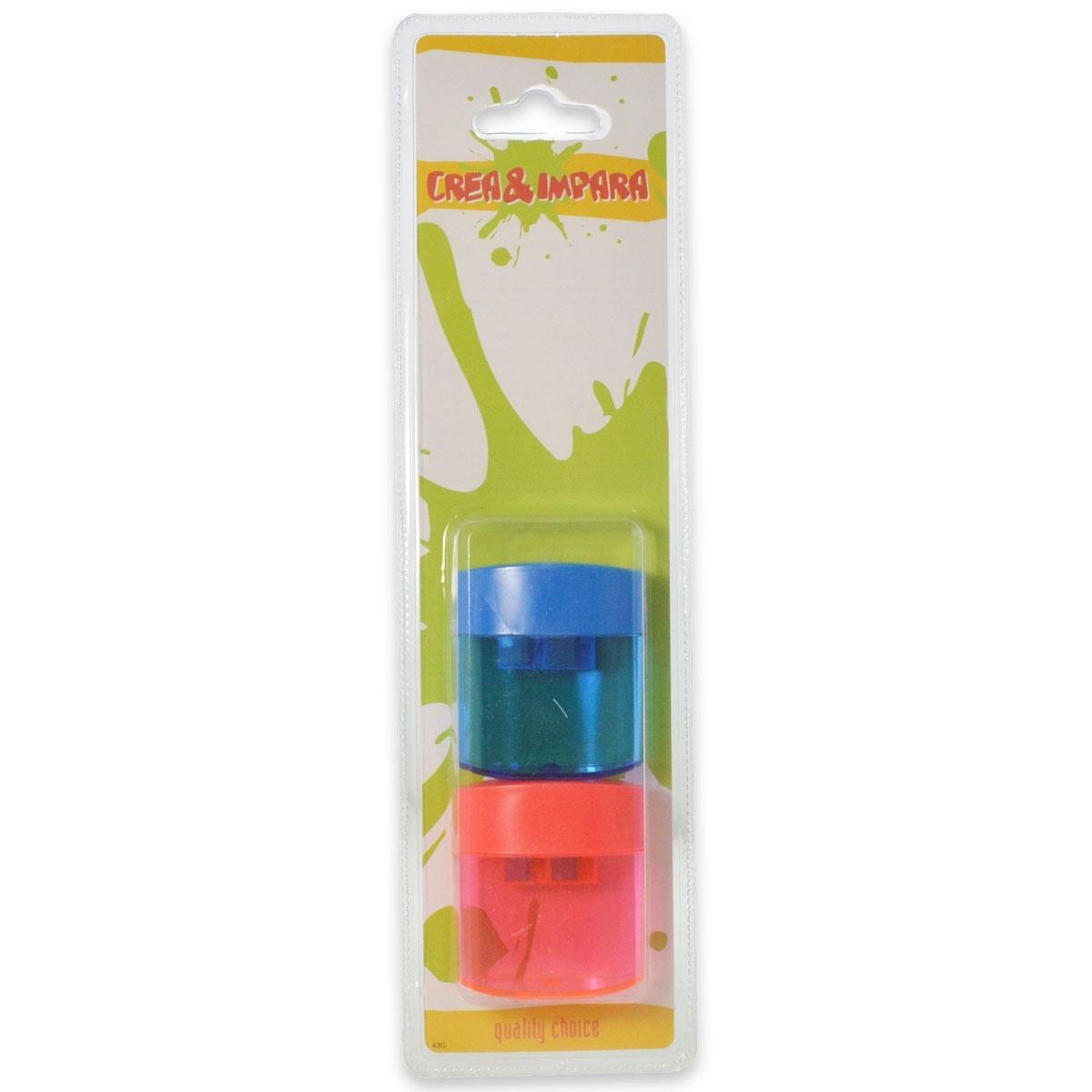 blister 2 temperamatite metallo ,con serbatoio