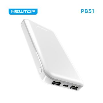 Newtop PB30 Power Bank 10000 mAh bianco