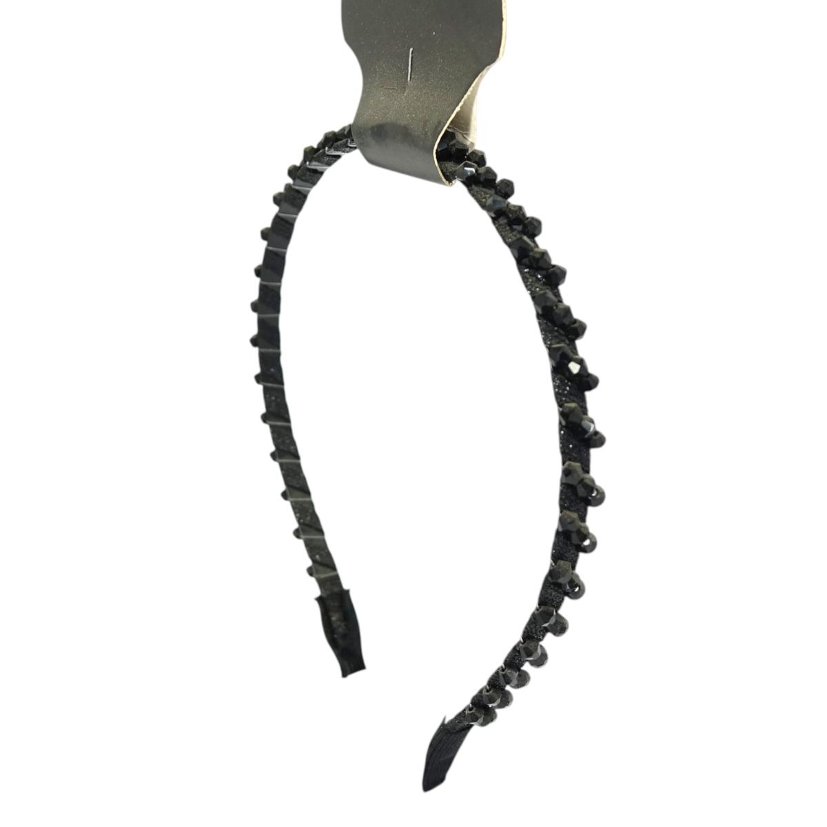 Cerchietto per capelli nero RG Romeo Gigli
