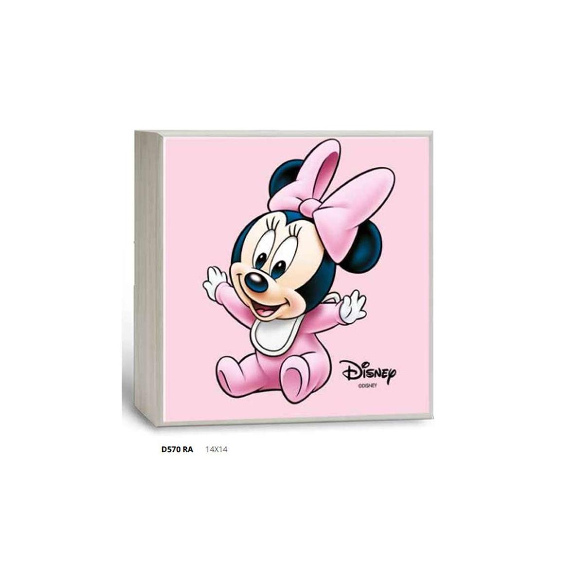 Lampada baby minnie 14x14 cm Valenti