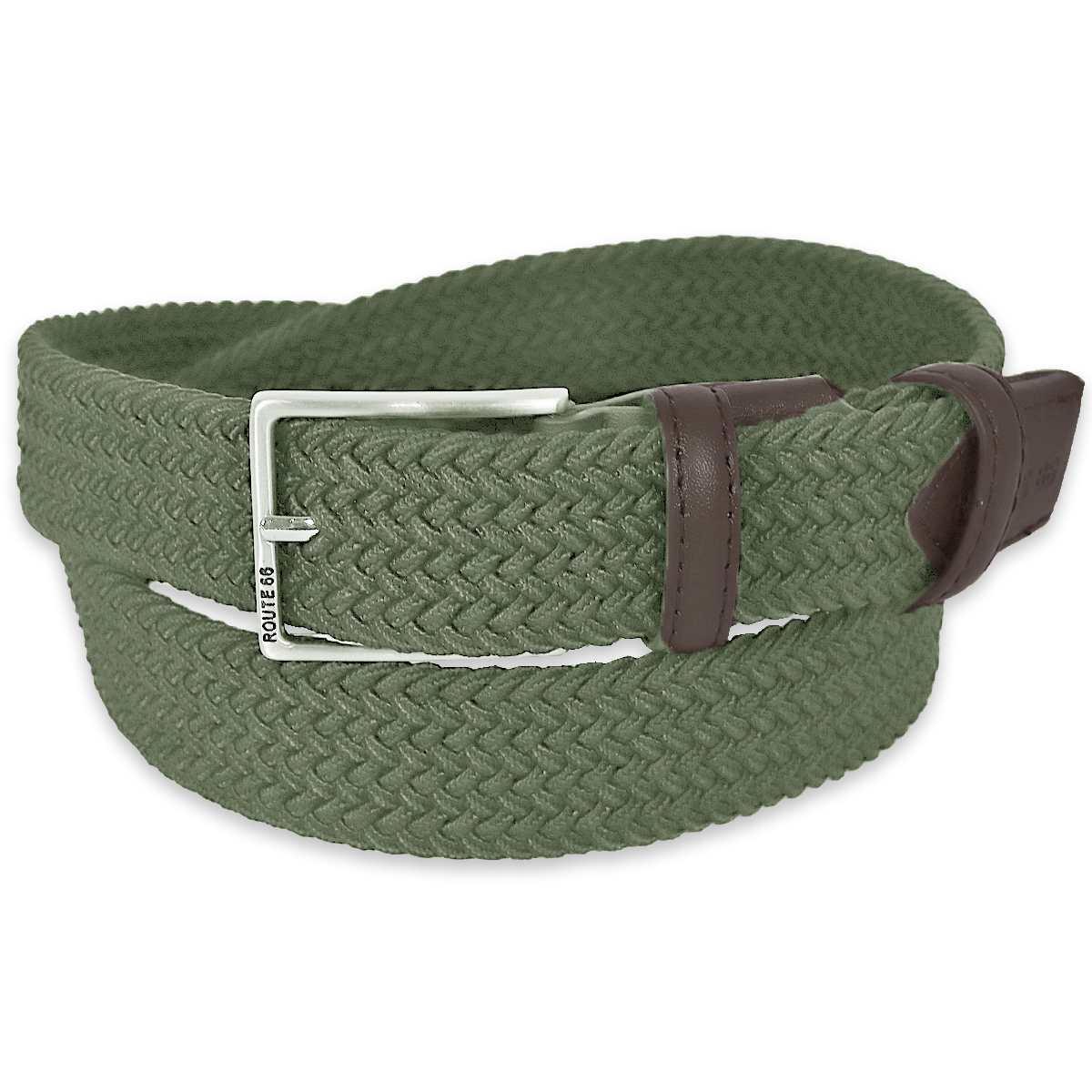 Cintura uomo elastica in PU Route 66