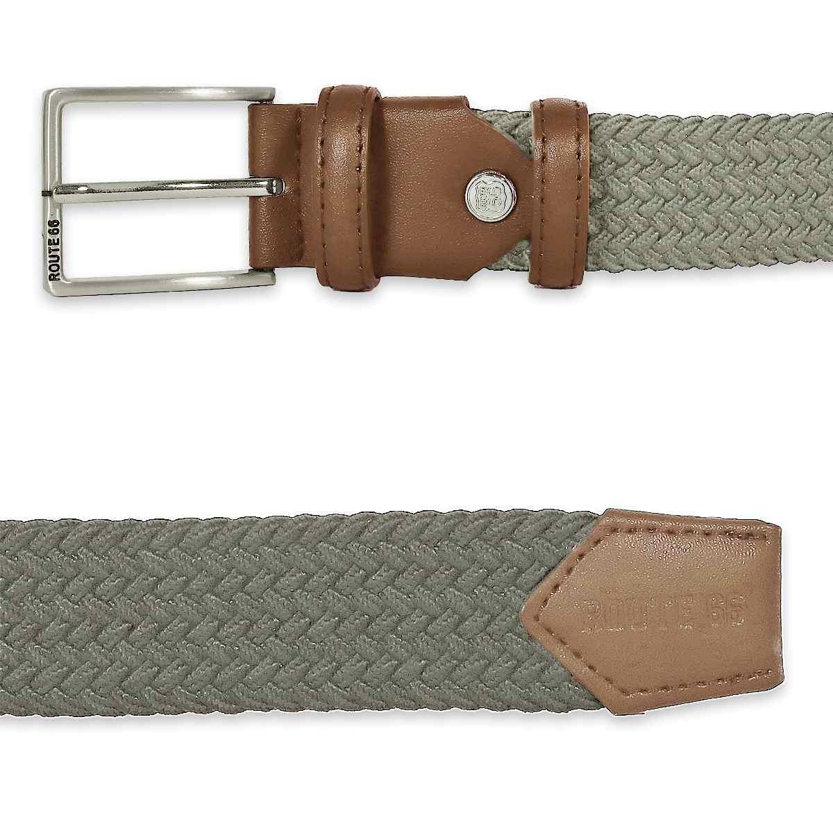 Cintura uomo elastica in PU Route 66
