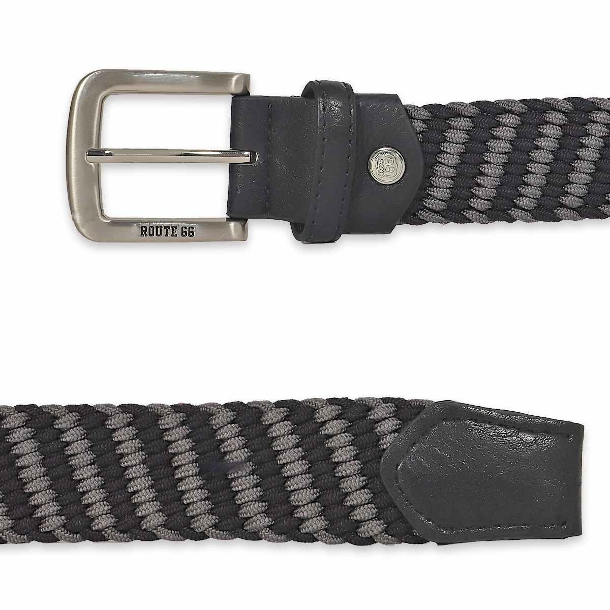 Cintura uomo elastica in PU Route 66