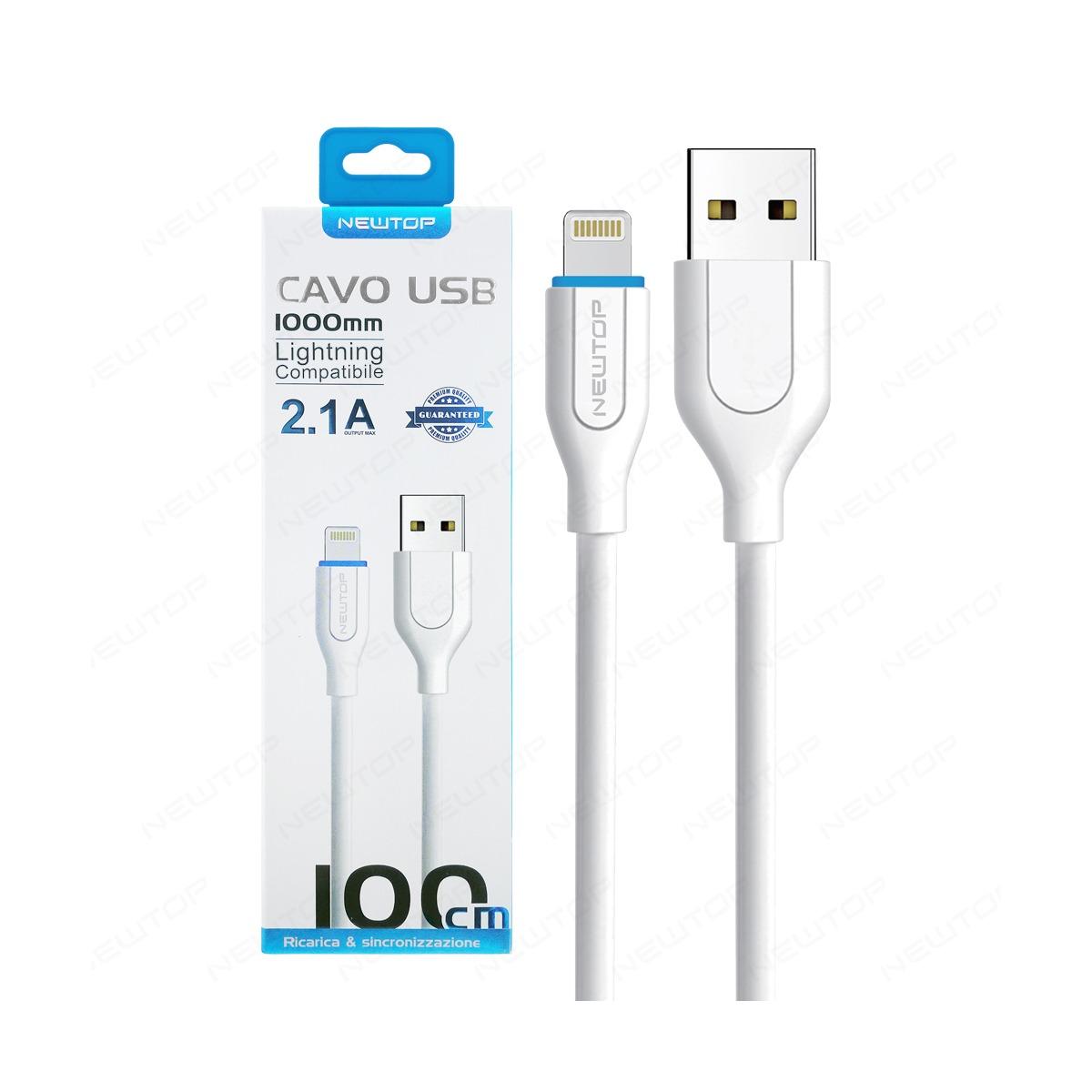 Newtop cu01 cavo 100cm usb/lightning