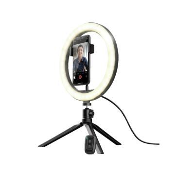 Trust kit vlogging selfie ring light maku