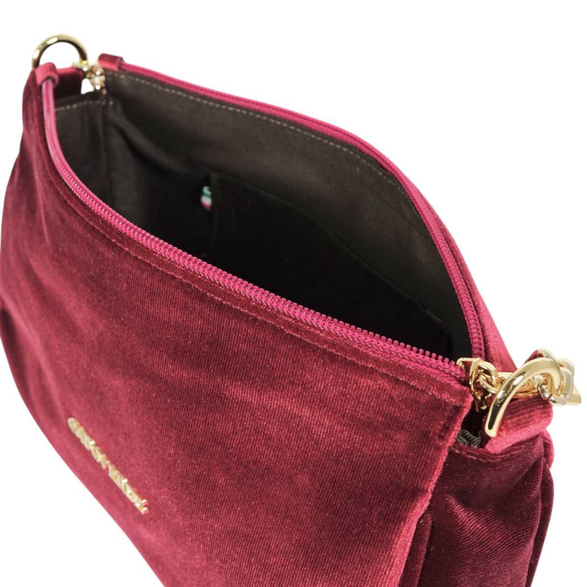 Borsetta donna in velluto Capoverde Made in Italy