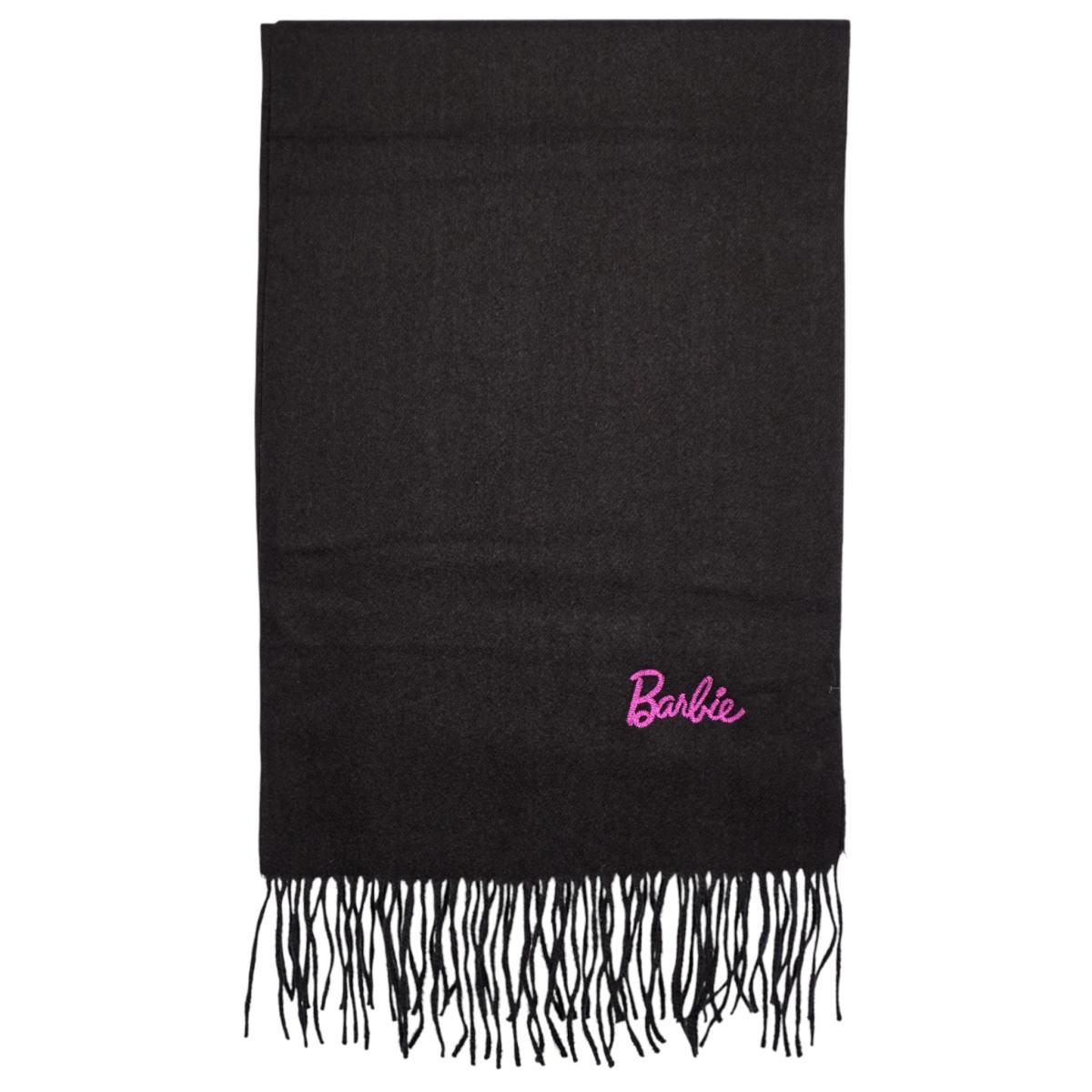 Sciarpa in tessuto con frange Barbie