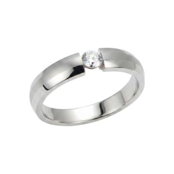 Anello donna con pietra centrale rg romeo gigli