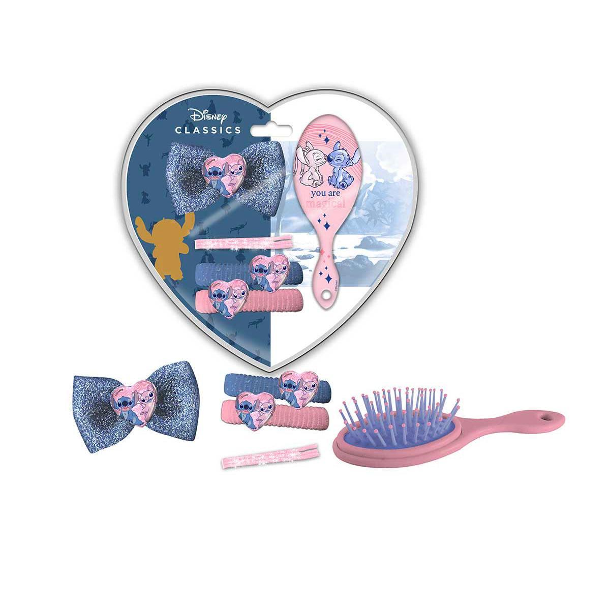 Set accessori per i capelli pi spazzola Stitch