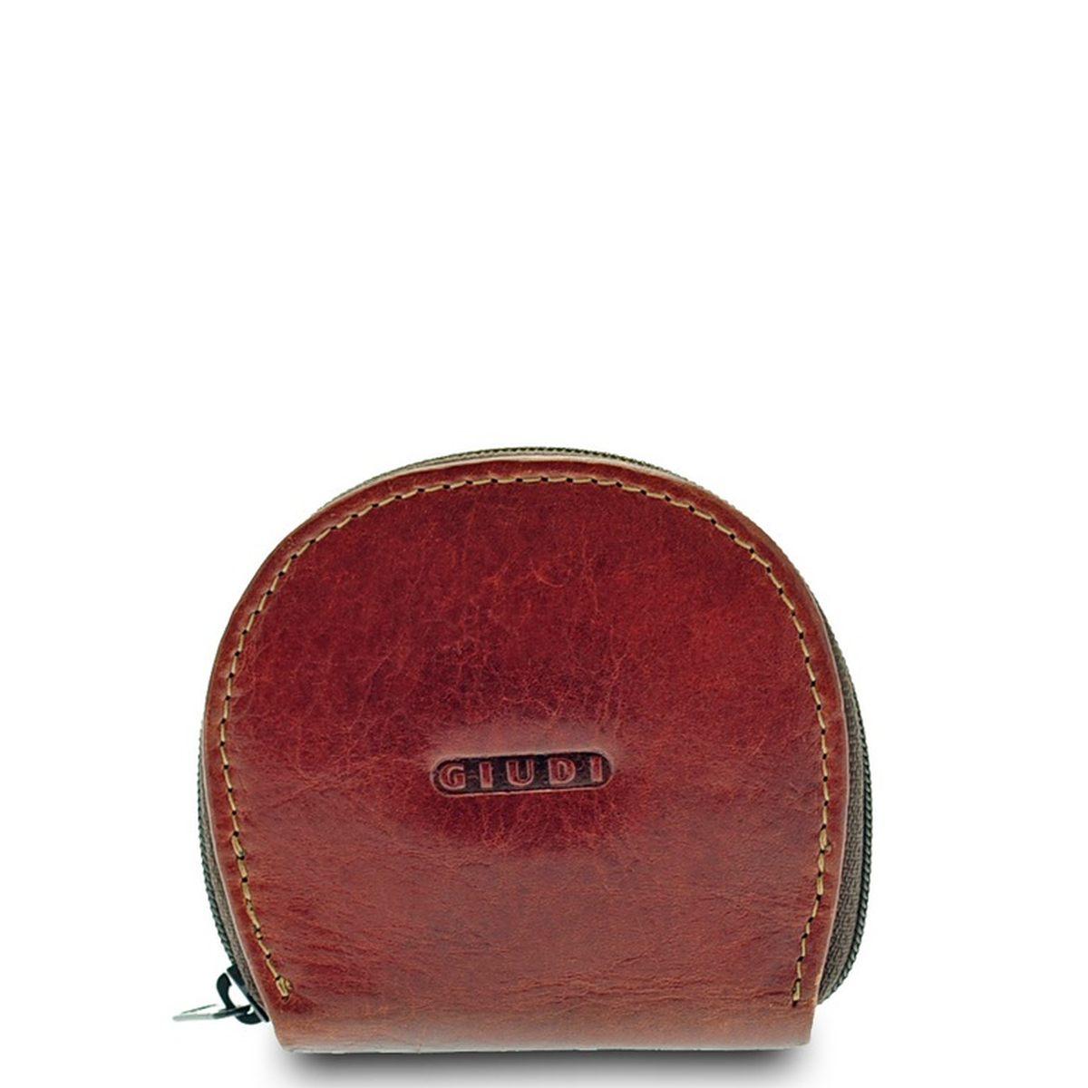 Portamonete in pelle Giudi Made in Italy
