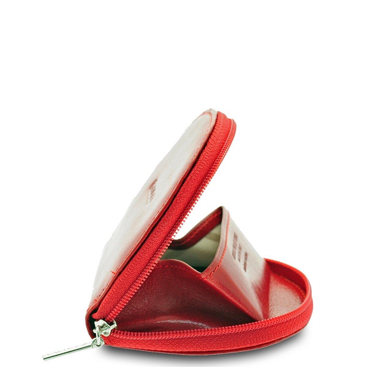 Portamonete in pelle Giudi Made in Italy