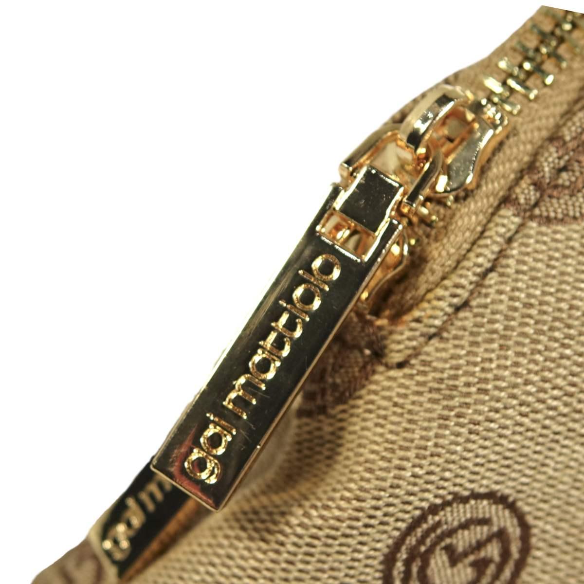 Borsa donna jeans in tessuto jacquard e nylon Gai Mattiolo