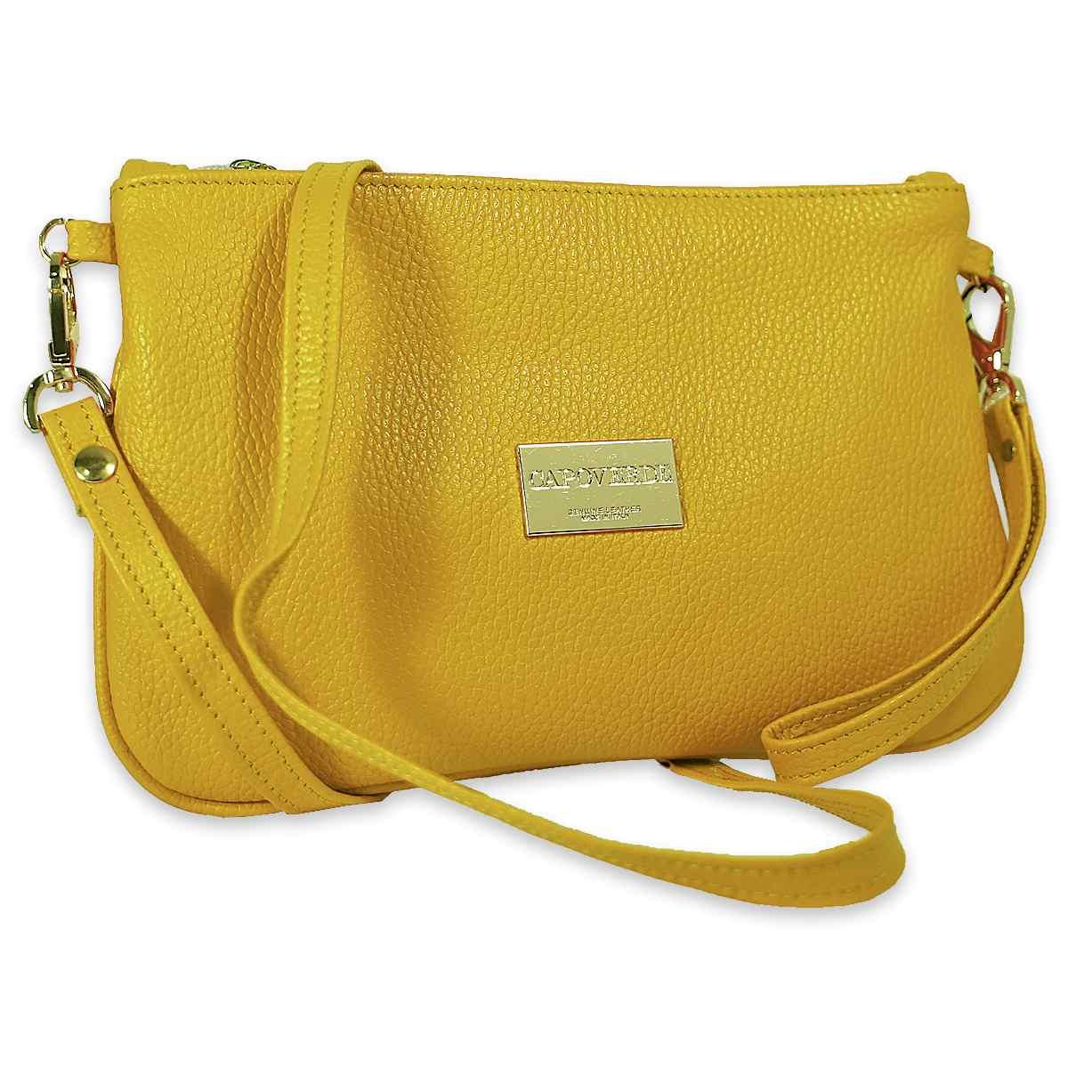Bustina Capoverde made in Italy in vera pelle