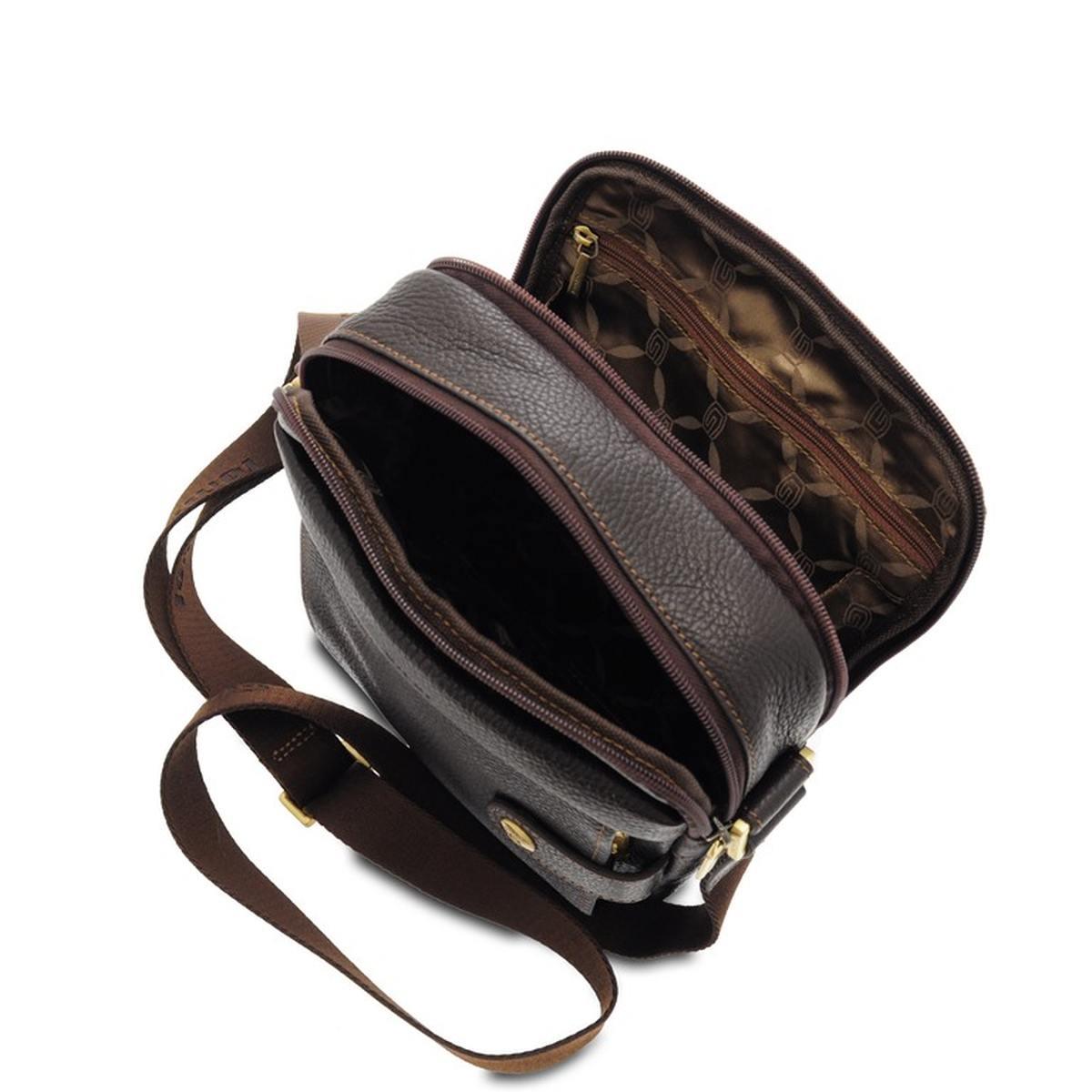 Tracolla vitello dollaro uomo Giudi Made in Italy