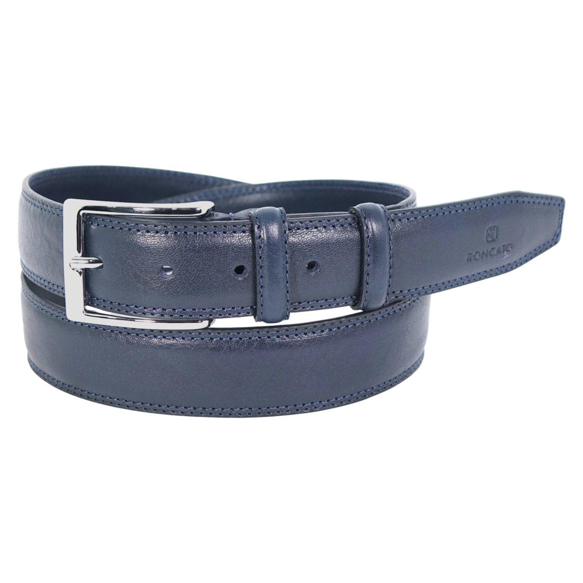 Cintura uomo in pelle Made in Italy Roncato