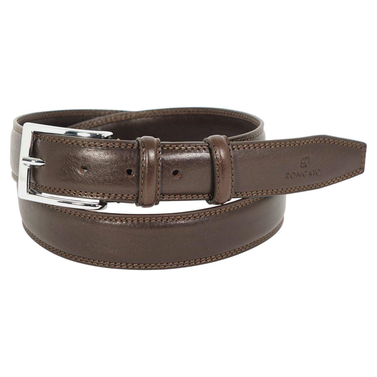 Cintura uomo in pelle Made in Italy Roncato