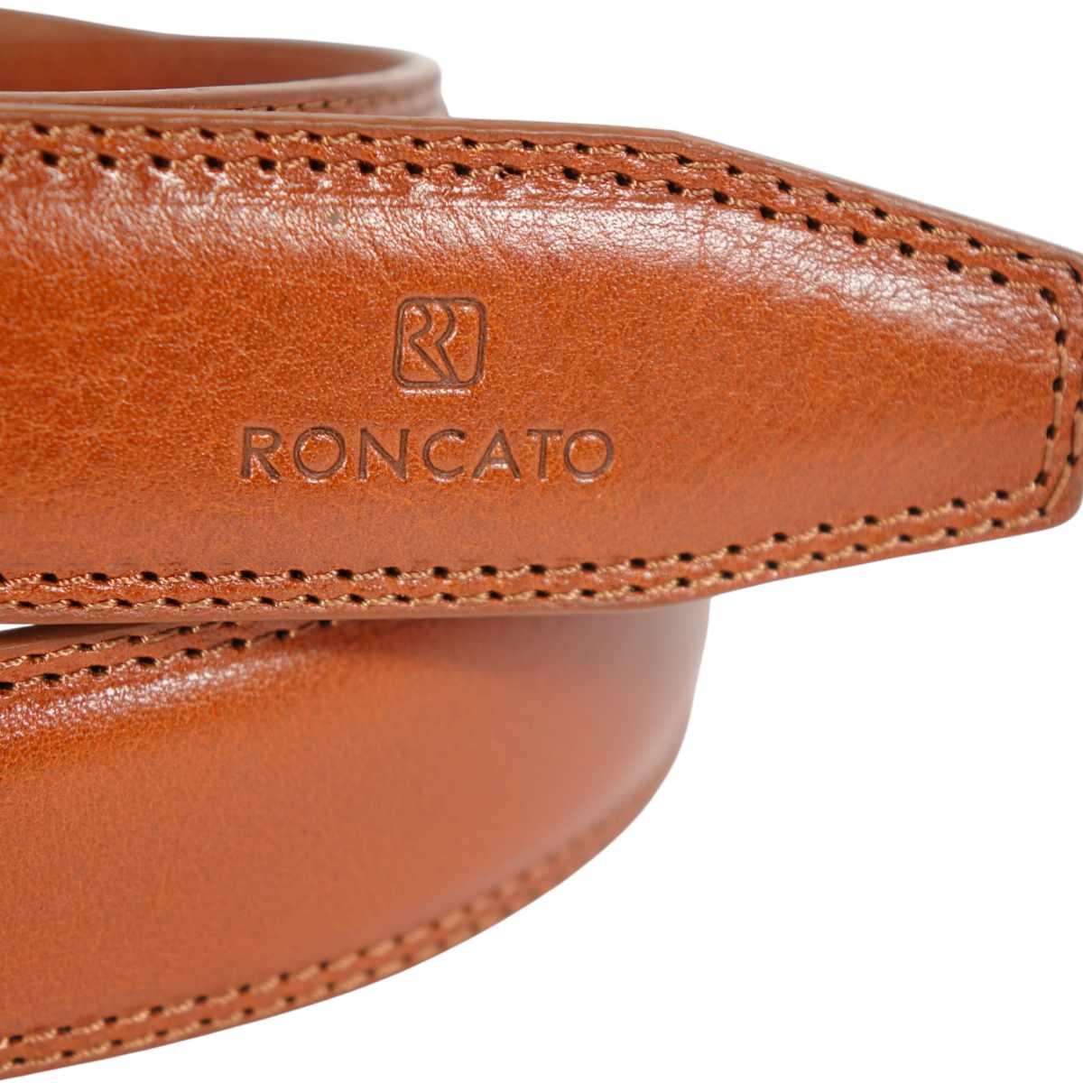 Cintura uomo extrasize in pelle Made in Italy Roncato