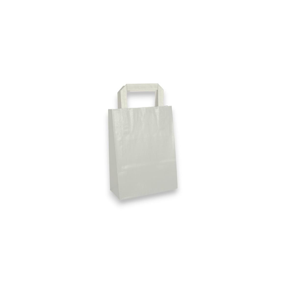 Shoppers carta h24 x l18 x p08 cm grigio perla