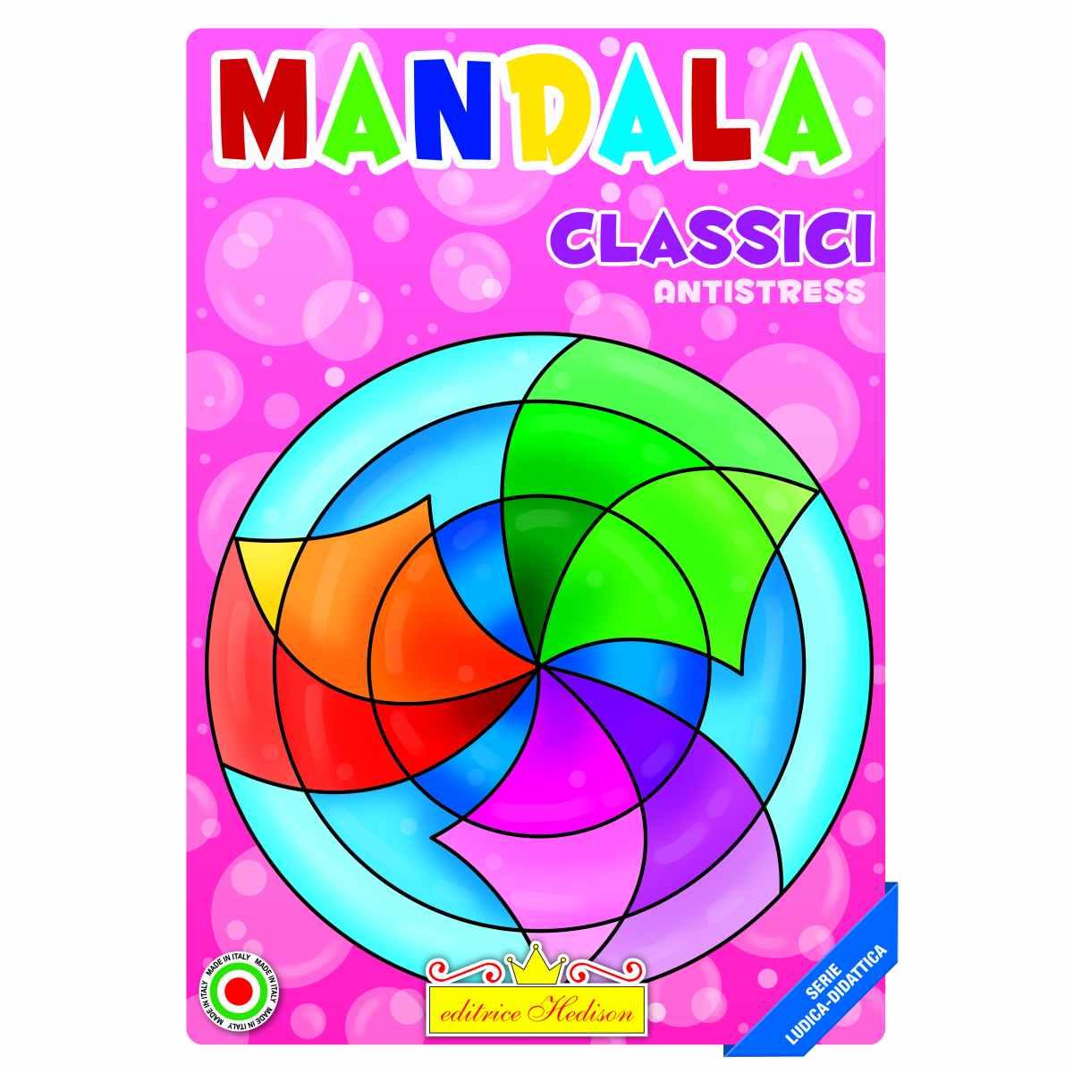 Libro da colorare i mandala classici antistress