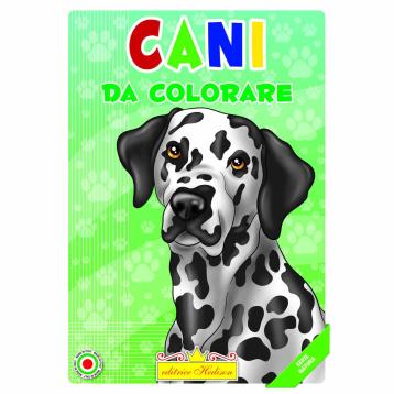 Libro da colorare cani