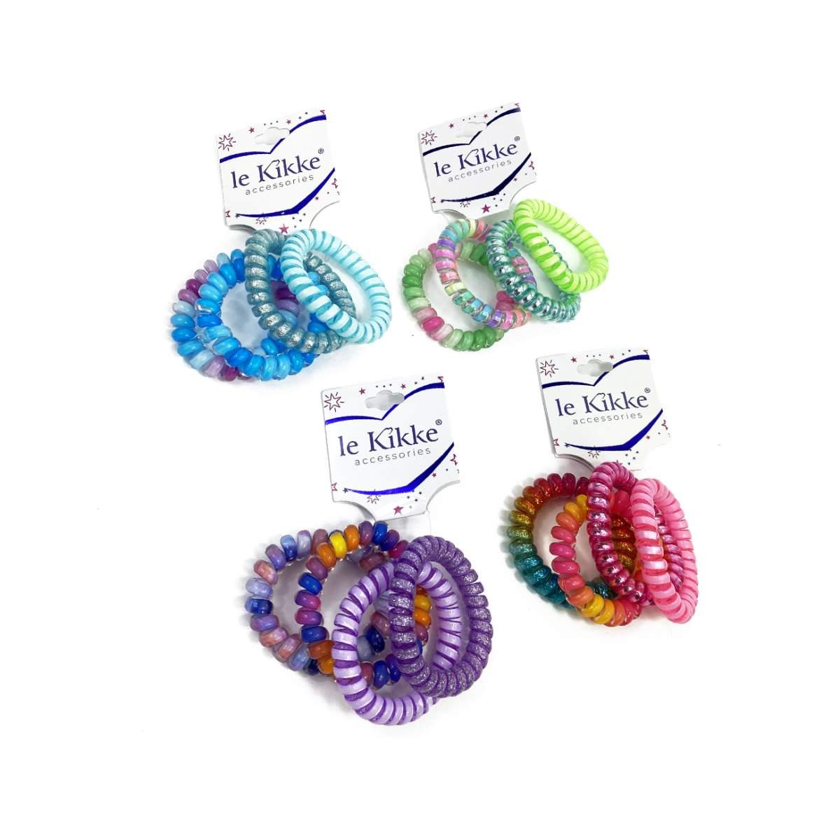 Elastico spirale rainbow Le Kikke