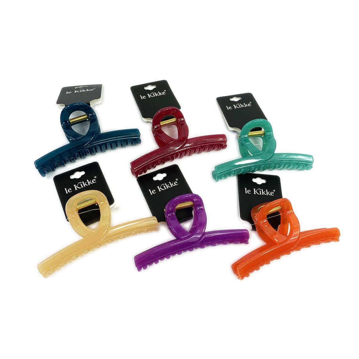 Pinza colorata box 6pz Le Kikke