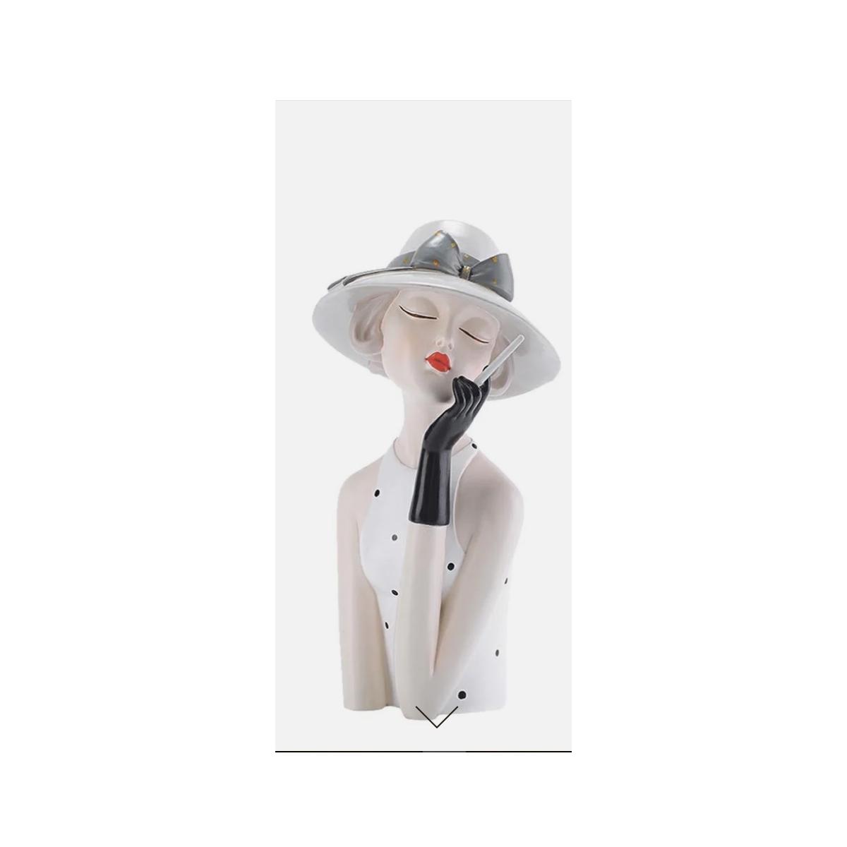 Scultura poliresina Stevia Dolls 85229 18,5x15x31
