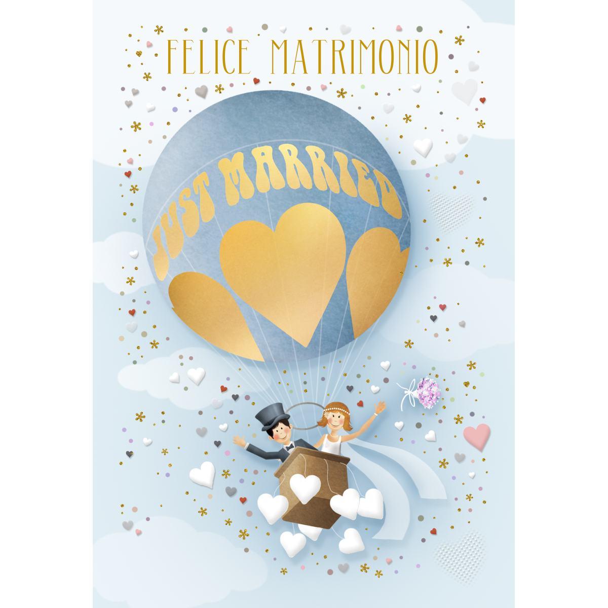 Biglietti auguri felice matrimonio